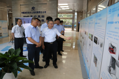 西安研究院黨委書(shū)記、董事長(zhǎng)王海軍一行到中煤西安設(shè)計(jì)工程有限責(zé)任公司座談交流